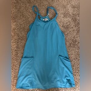 Blue Athletic dress